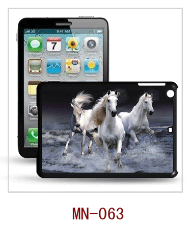 3d case with horse picture for ipad mini 