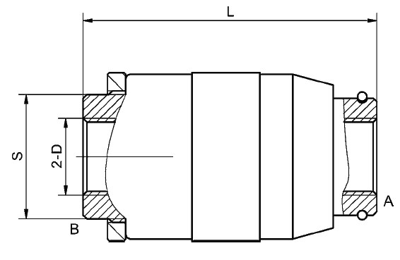 VRFB-G BSP(ISO 228) thread hydraulic flow regulators