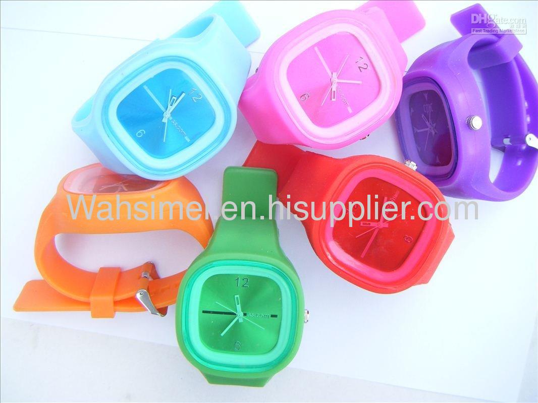 2012 fashion silicone watches promotional gift for men 