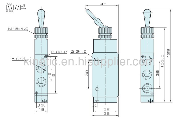 hand push valve