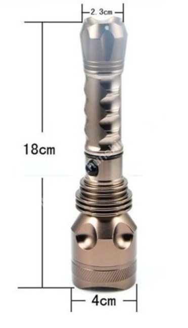 Ultra bright CREE t6 led flashlight 