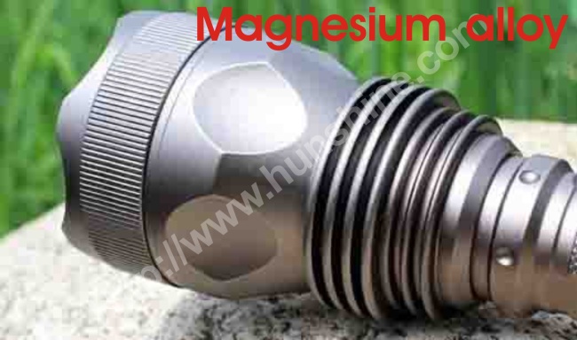 high power magnesium-alu. alloy CREE t6 led flashlight