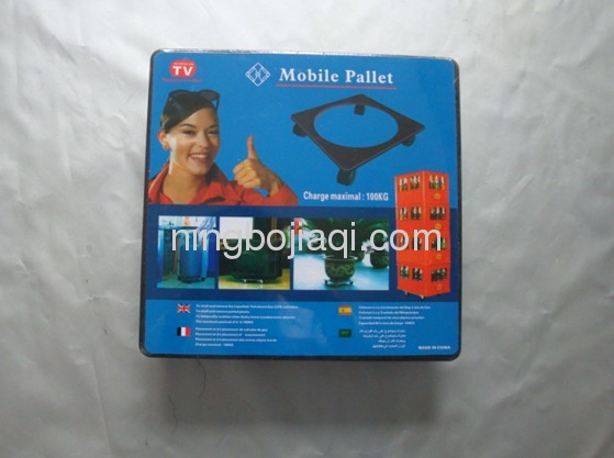 as seen on tv plastic Mobile pallet for furniture plant easy moving