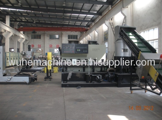 waste PPPE film crushing washing granulating line 