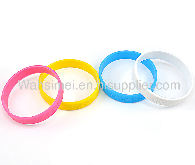 Personalized printed beautiful silicone wristband