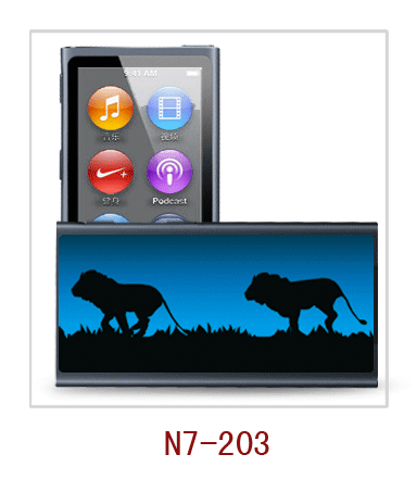 ipod nano7 3d case with movie effect from China manufacturer
