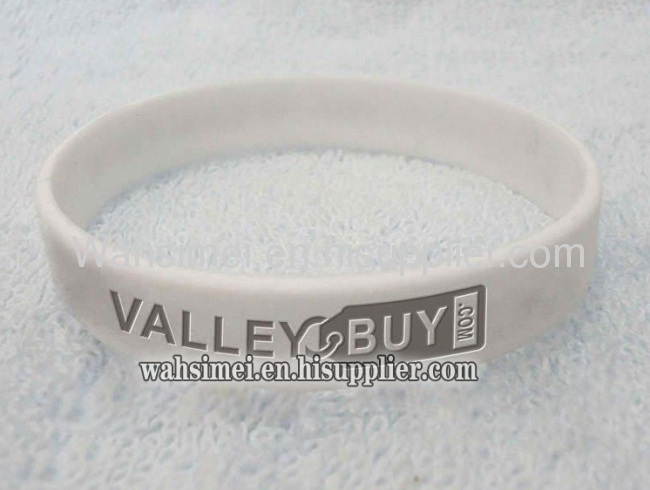 Silicone wristband factory direct sales custom silicon bracelet