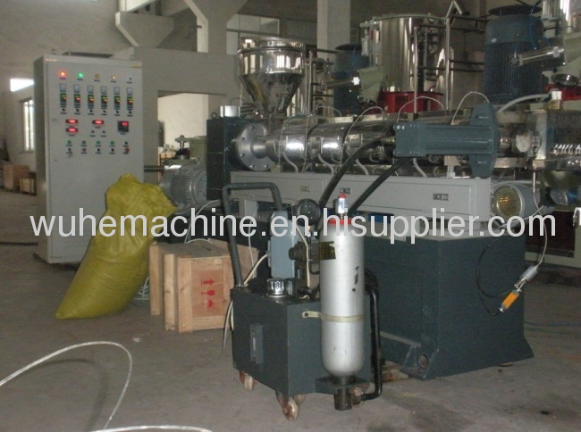 PET bottle recycling granulating /pelletizing line 