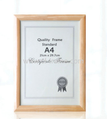 PVC certificateframes