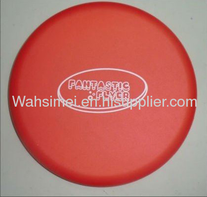 Soft silicone flying disc for pet 