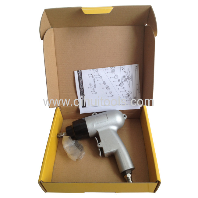 High Speed Professional Air Impact Wrench 3/8 Anvil Twin Hammer