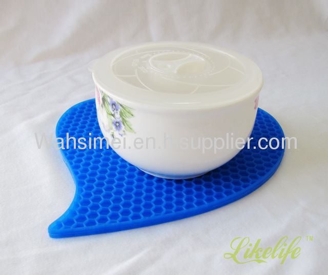 High quality cup heat resistant silicon mat