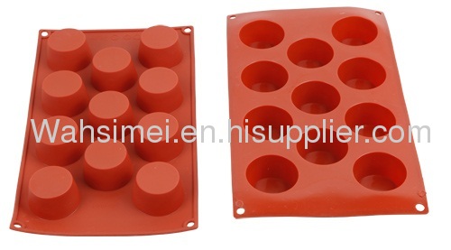 Cute design of silicone cake mould cookie cup