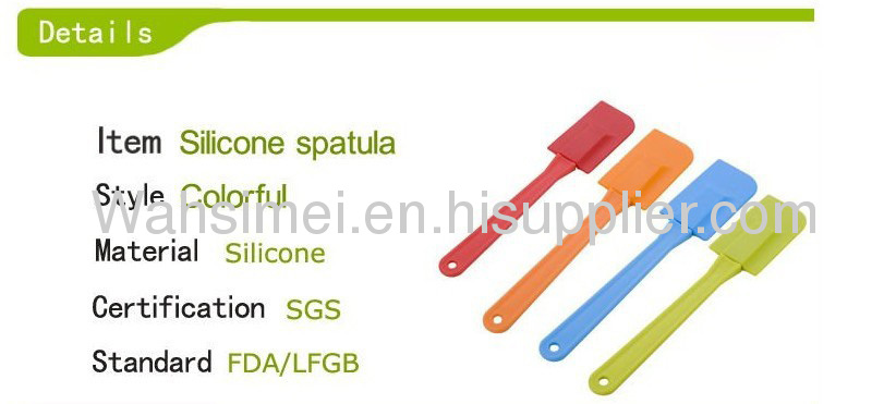 High quality silicone shovels for kitchenware