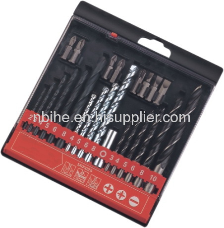 Crescent 15pc multi purpose drill bit set