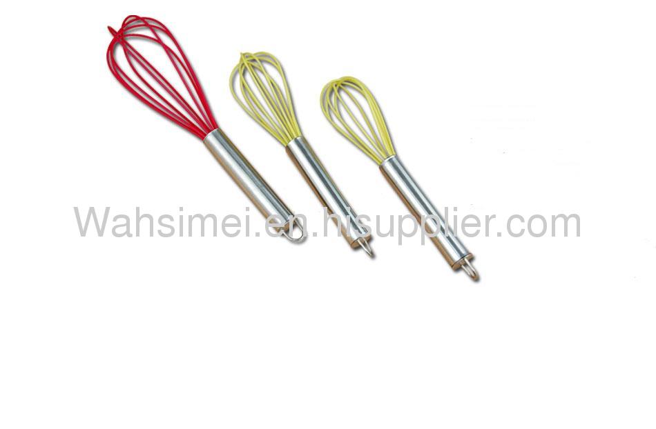 Silicone whisk for cooking