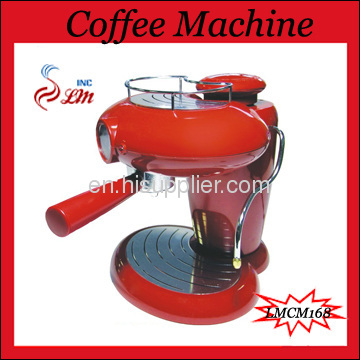 Espresso Cappuccino Coffee Machines with Transparent Thermometer