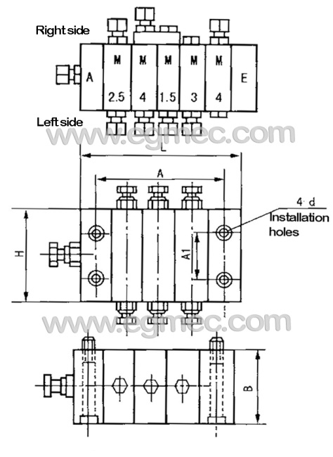 Grease Lubricant Distributor