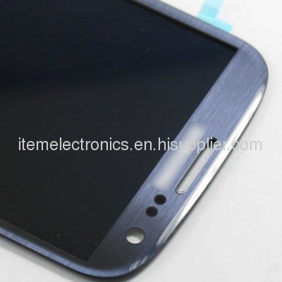 Samsung I9300 Galaxy S III Complete Screen Assembly without Bezel -Blue