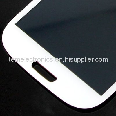 Samsung I9300 Galaxy S III Complete Screen Assembly without Bezel -White