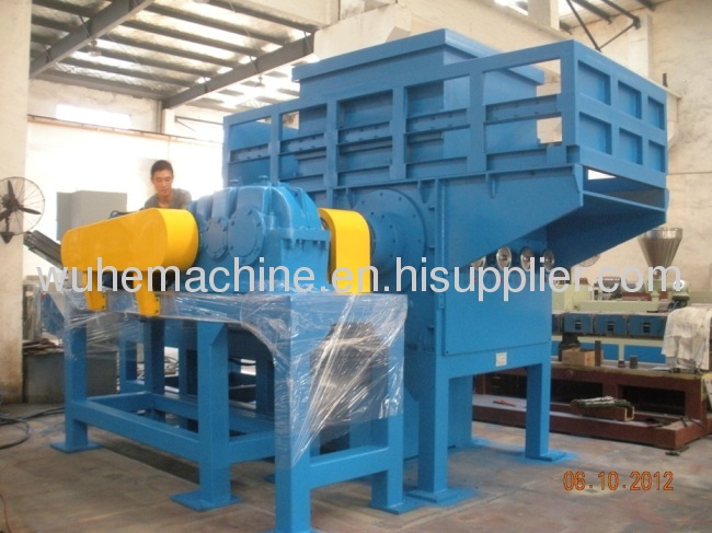 DS1300 single shaft shredder machines for big pipes 