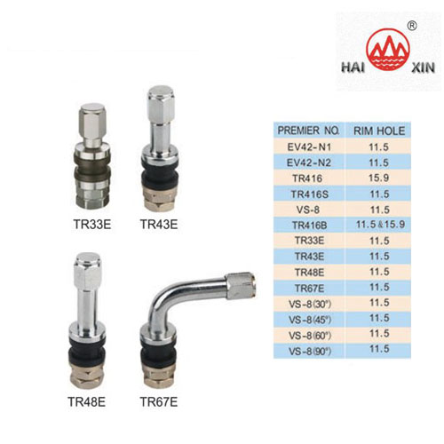 TR-33E & TR-43E Tire Valves for car & light-truck