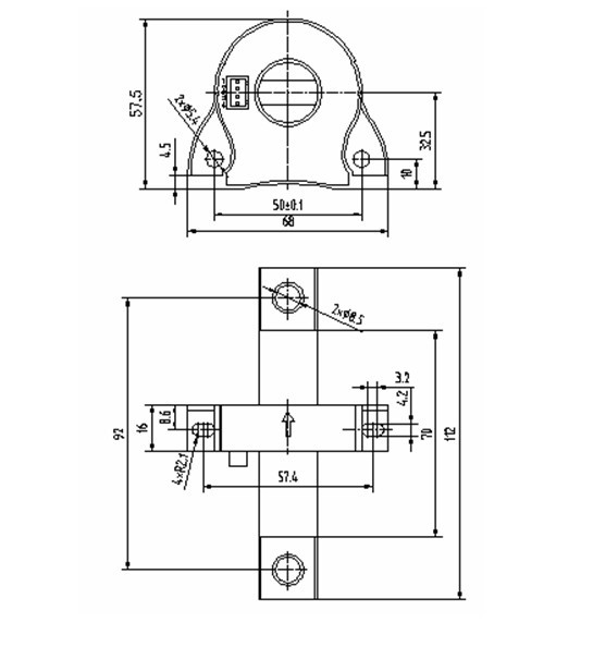 NT58-S/SP4 Current Transducer 