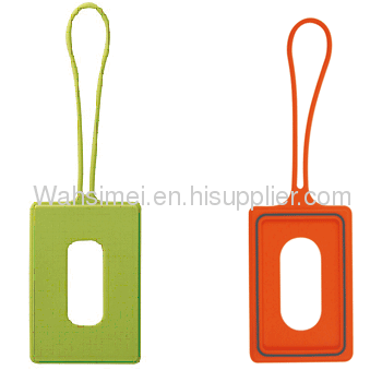 2012 Fashion new design silicone luggage card 