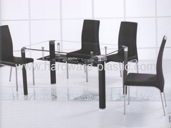 NEW design square glass dining table