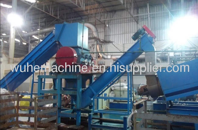 PET scrap recycling machine 