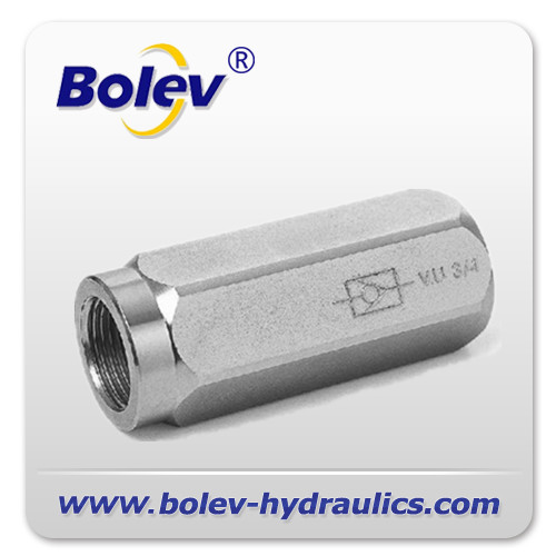 500 bar VU hydraulic one way valve