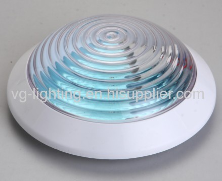 plastic ceiling lamp/IP54/PC material/for 2D PL E27 bulbs