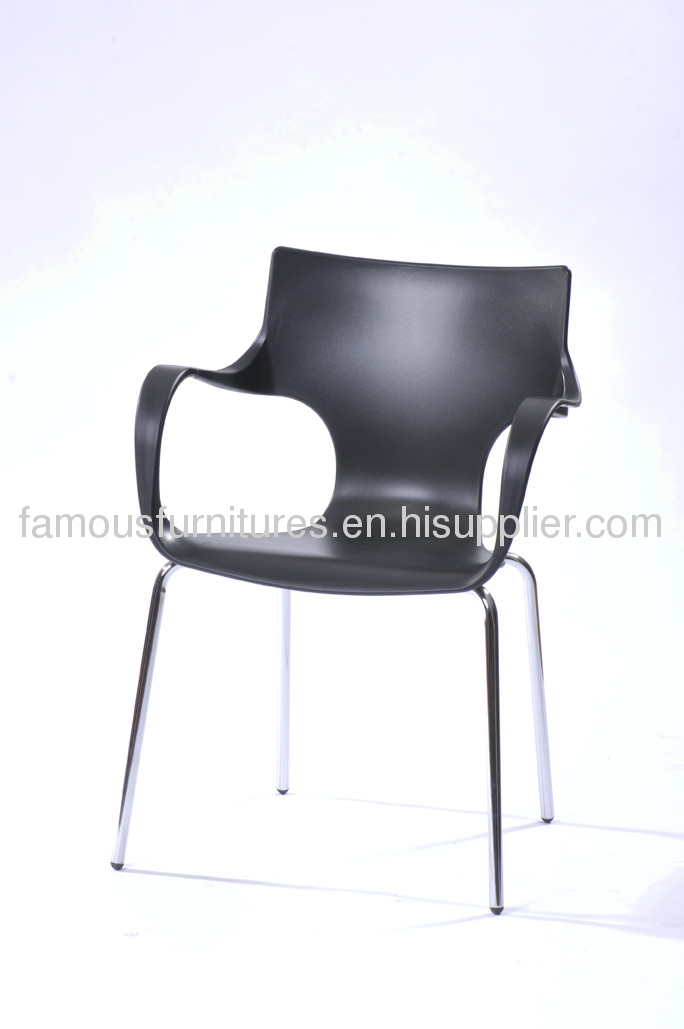 PP modern living room chair bar chair reception room furniture