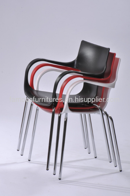 PP modern living room chair bar chair reception room furniture