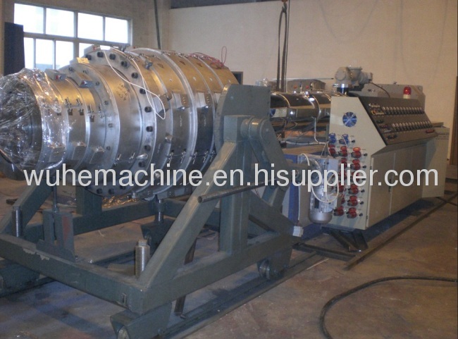 PVC conical twin screw extruder 