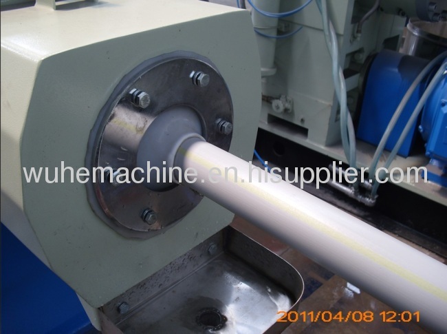 plastic PE double layer co-extrusion pipe extrusion line 