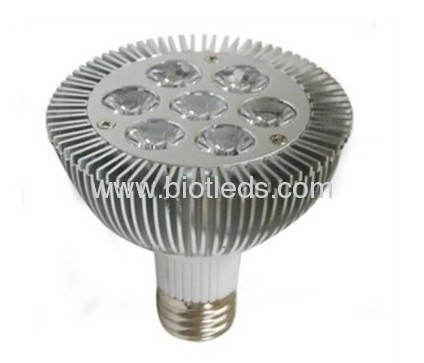 7W E27 7X1W PAR30 led light