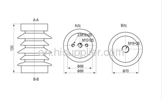 Epoxy resin cast insulator 