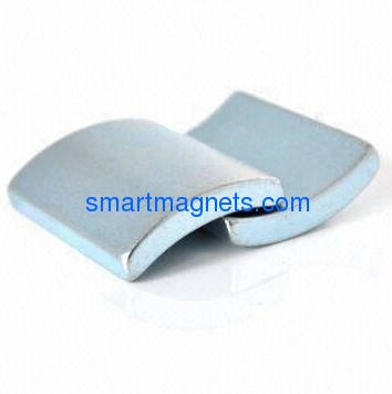 NdFeB Magnet For DC Motor Segment Shape magnet