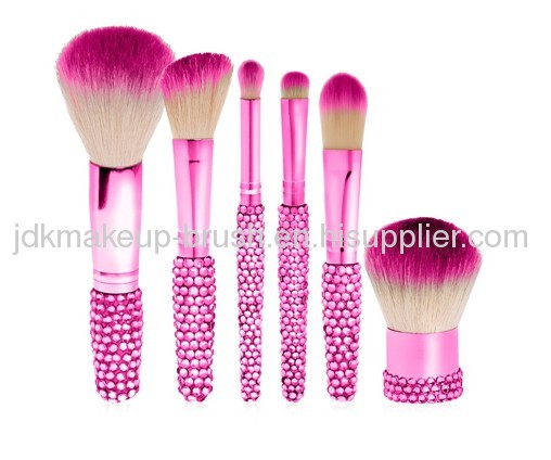 5-Piece Gem makeup Brush set