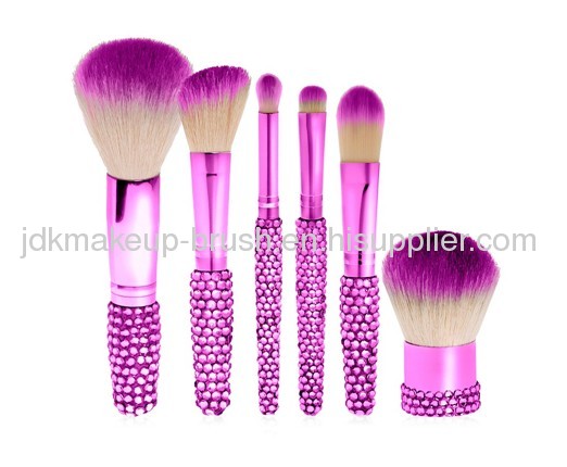 5-Piece Gem makeup Brush set