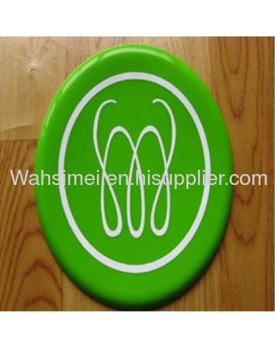 2012 Fashion design silicone flying disc for pet