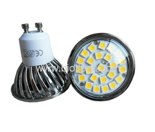 4.2W GU10 24SMD smd spot light with cover