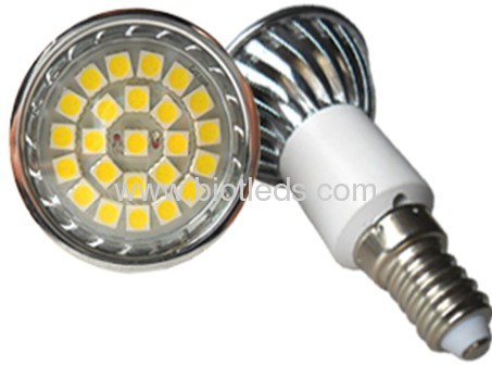 4.2W E14 24SMD smd spot light with cover