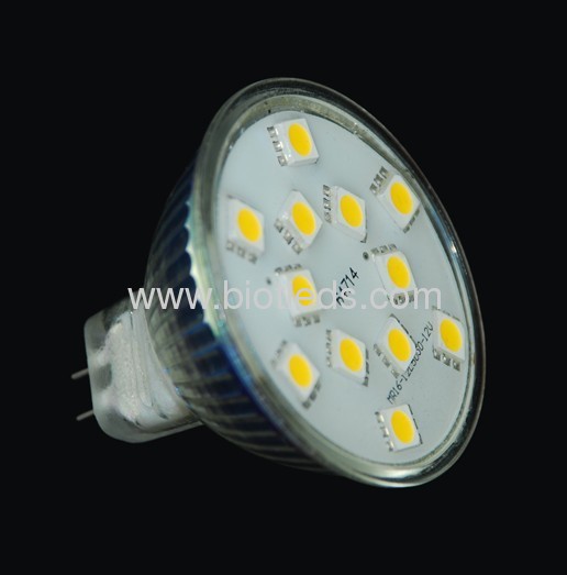 2.4W MR16 12SMD spot light