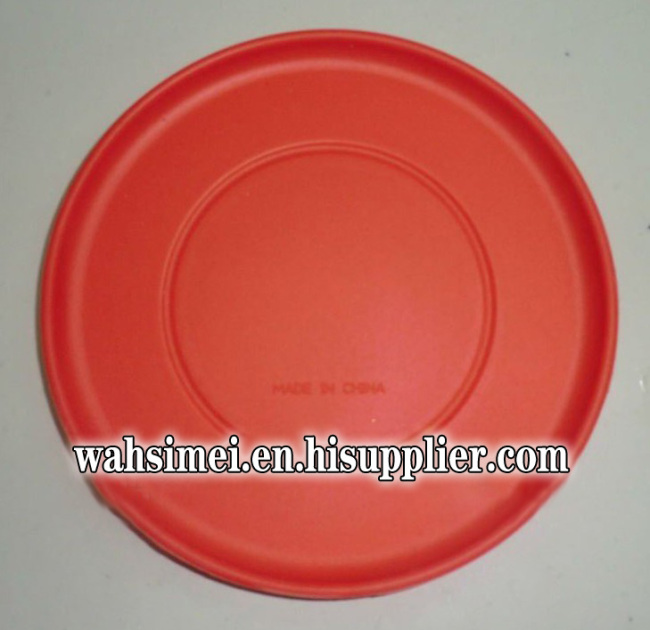 Silicone flying disc with logo print for fun