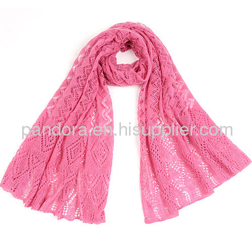 Wholesale Mori Girl Fashion Mohair Infinity Knitting Lace Scarf Shawls Pattern