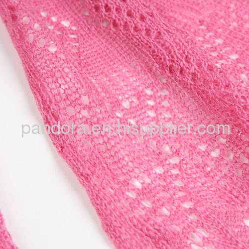 Wholesale Mori Girl Fashion Mohair Infinity Knitting Lace Scarf Shawls Pattern