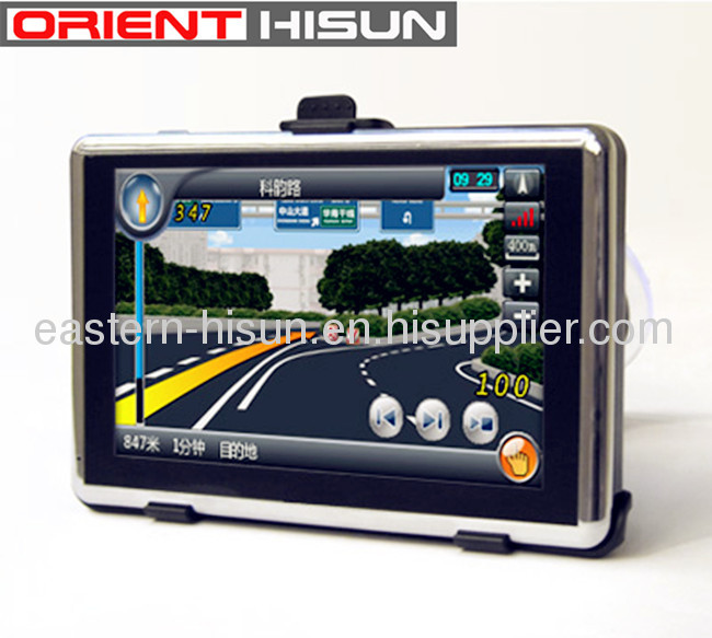 2012 New Design with High Quality G5 5.0 inch General Clarity GPS Navigators