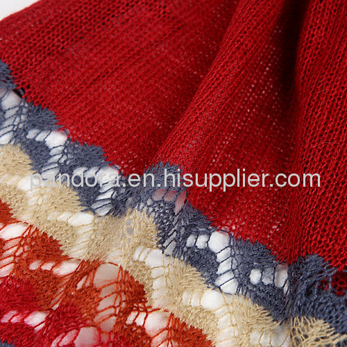 New Arrival Rural British Style Knitting Patterns Scarves Stripes